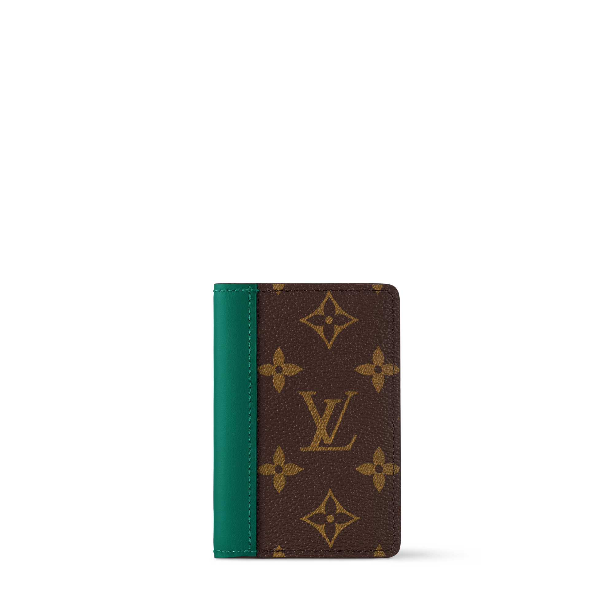 Pocket Organizer Monogram Macassar Canvas - Women - Small Leather